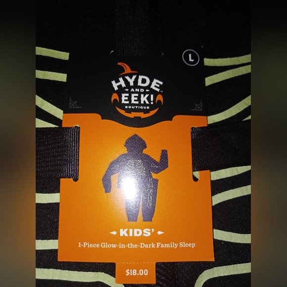 Kids Skeleton plush onesie hoodie - Picture 2 of 3